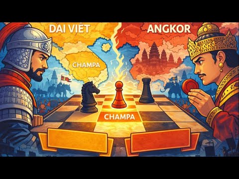 Bàn Cờ Đông Dương Vì Sao Đại Việt Không Diệt Champa Để Chặn Tham Vọng Angkor?
