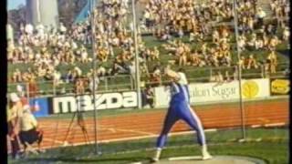 Discus - Schult 1985 Slow Motion
