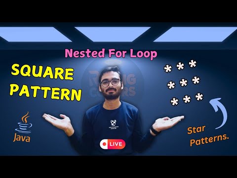 Square Star Pattern In Java Nested For Loop In Java Printing Patterns Javapattern