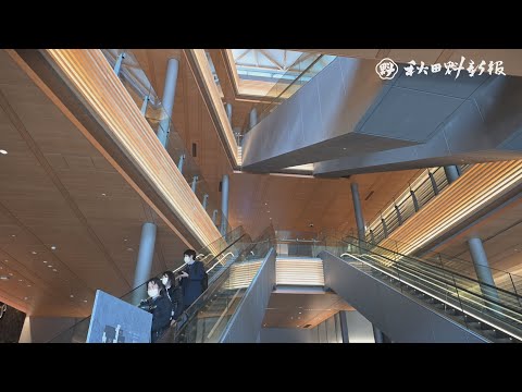 あきた芸術劇場「ミルハス」　報道陣に公開