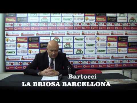 La Briosa Barcellona - Givova Scafati: Sala Stampa