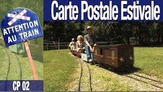 preview picture of video 'L'Amicale du Petit Train du Parc Thermal de Saint-Gervais (Carte postale estivale)'