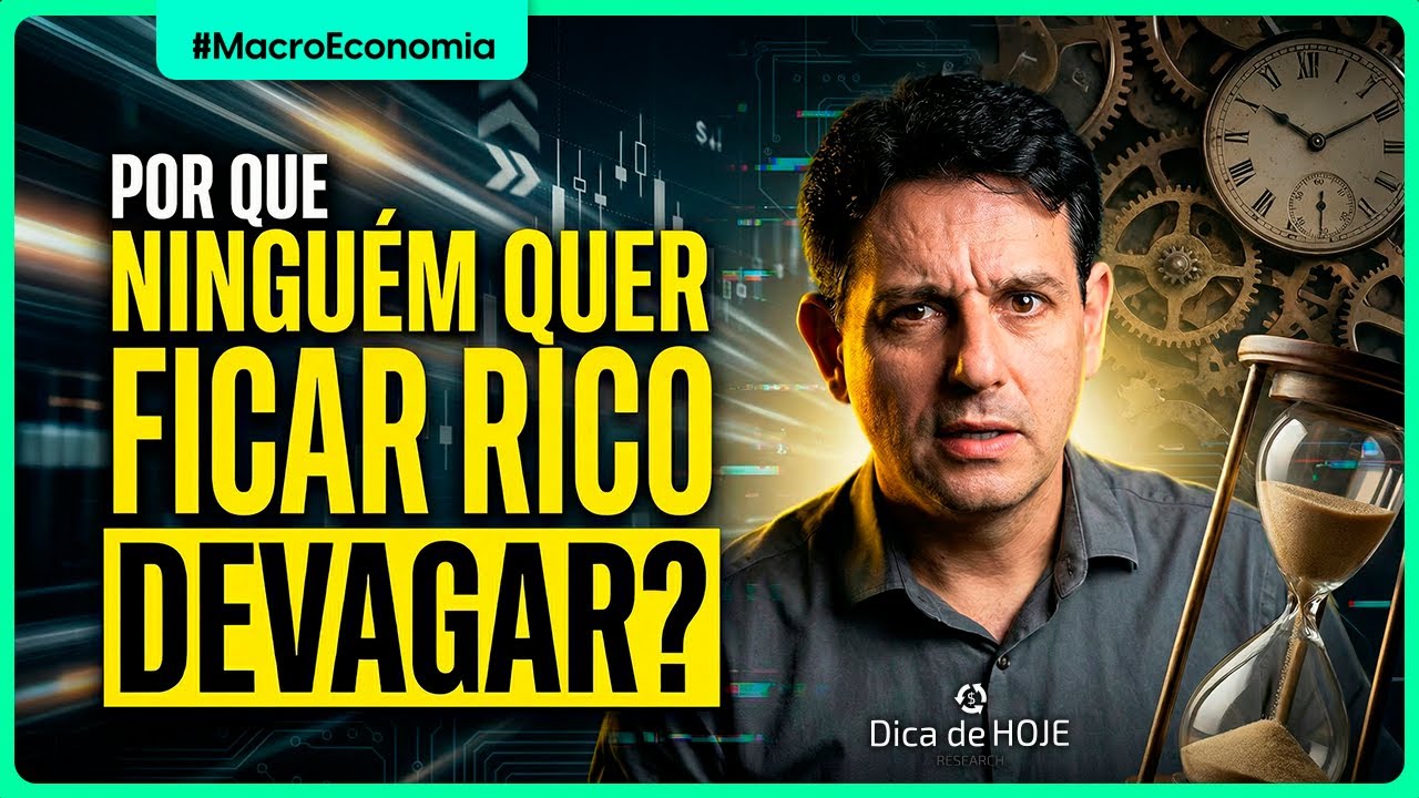 Por que ninguém quer ficar rico devagar?