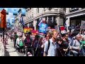 Peoples Assembly Against Austerity March Demo.
