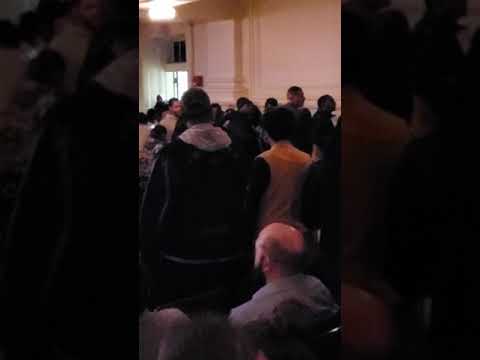 Ugly argument at Nurse's graduation ceremony.  March 11, 2020