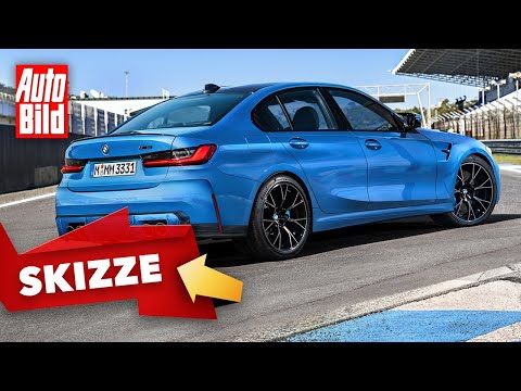 BMW M3 (2020) Skizze - technische Daten - Marktstart - Competition