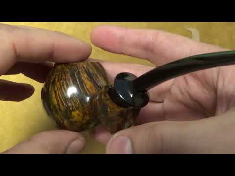 Pipa Fiamma di Re - 1 Corona ♕   - Half Bent Apple - FR154