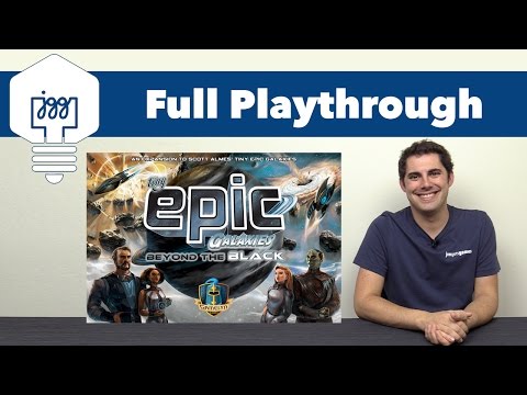 Tiny Epic Galaxies: Beyond the Black Full Playthrough