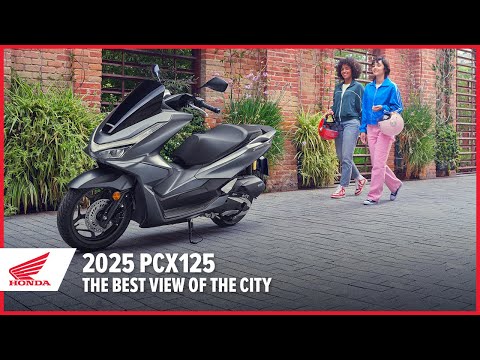 New 2025 PCX125: The Best View of the City | Scooter | Honda
