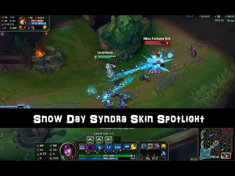 [PBE] Snow Day Syndra Skin Spotlight