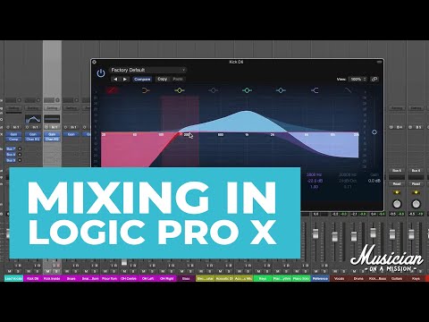 Mixing in Logic Pro X (Everything You Need to Know)