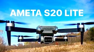 Ameta S20 Lite Brushless Motors 4k UHD FPV Foldable RC Drone for Beginners FULL FLIGHT REVIEW