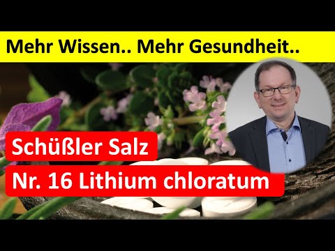 Schüßler Salz Nr. 16 Lithium chloratum D12