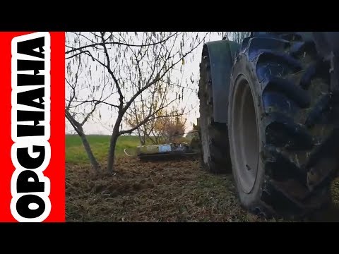 (Compilation) New Deutz Fahr Orchard Tractor at Work | Flail mower, Tiller, Plow, Harrow, Manure