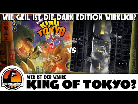 King of Tokyo Dark Edition und Original im Vergleich "Wie geil ist die Dark Edition wirklich?"