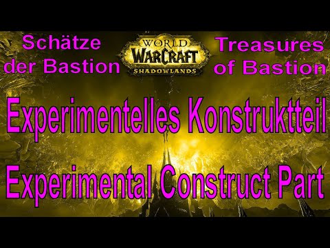 WoW - Experimentelles Konstruktteil / Experimental Construct Part - Treasures Schätze der Bastion