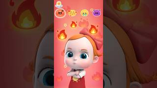 Lia Is Angry!!!😡| Learn Emojis ☺️😢👿 | LiaChaCha | #shorts #baby #emoji