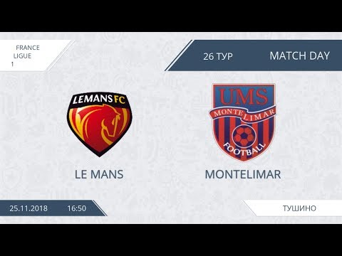 AFL18. France. Ligue 1. Day 26. Le Mans - Montelimar