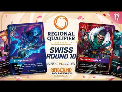 Riftbound Regional Vegas - Alanzq (Ezreal) vs Collin (Draven) - Round 10 | Spiritforged