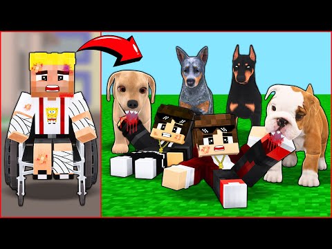 EFEKAN YARALANDI, KÖPEK ÇETESİ İNTİKAM ALDI! 😂 - Minecraft