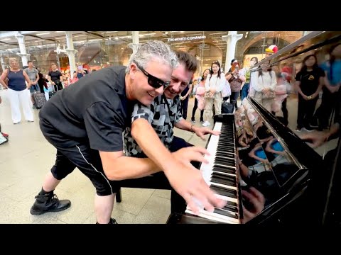 Nico Brina meets Dr. K in London (full video) boogie woogie piano with brendan kavanagh