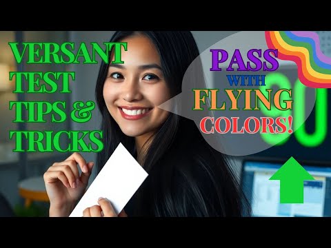 Versant Test Tips & Tricks to Clear the Exam and PASS with Flying Colors in No Time!