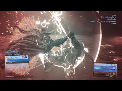 FINAL FANTASY 7 REBIRTH Cloud And Sephiroth Synergy Ability
