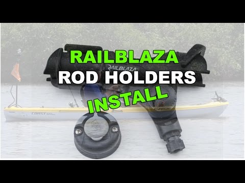 How to Install A Railblaza Rod Holder With Starport Mount On Your Kayak