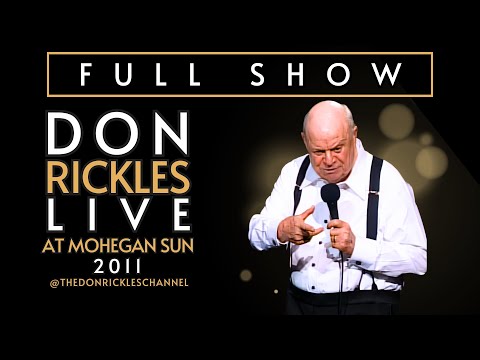 Thumbnail for video: DON RICKLES LIVE at Mohegan Sun2011 Thumbnail for video: DON RICKLES LIVE at Mohegan Sun2011