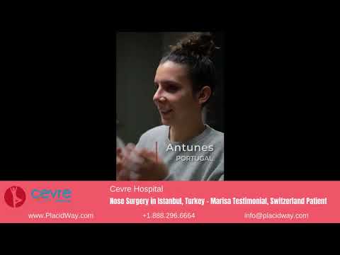 Marisa's Nose Surgery Experience at Cevre Hospital in Istanbul, Turkey