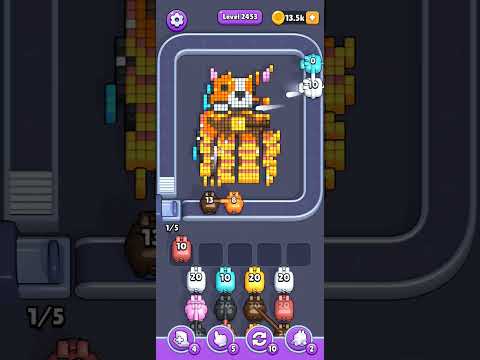 Pixel Flow Level 2453 Walkthrough