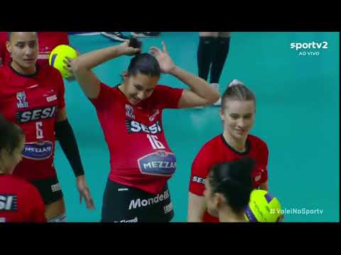 Campeonato Paulista de Vôlei Feminino 2022 - Pinheiros x Sesi-Bauru ( Final - Jogo 1 )