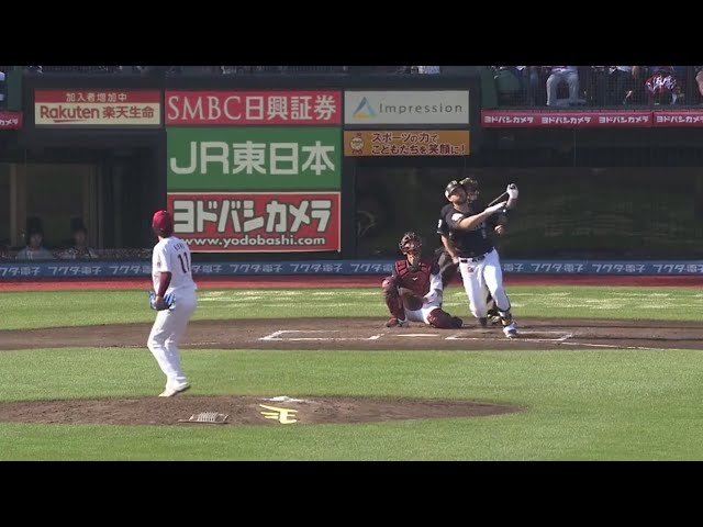 【7回表】一発で同点に!! バファローズ・ロメロが仕留めた同点アーチ!! 2019/5/25 E-B