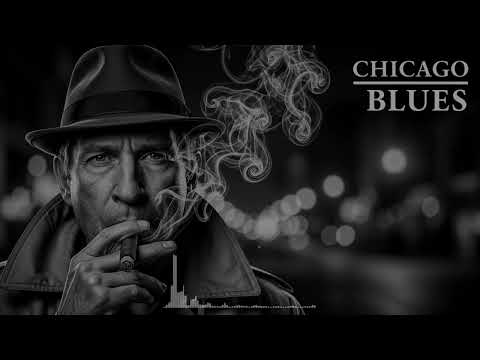 Urban Night Chicago Blues Groove Lighting Souls While the City Breathes in Soft Motion