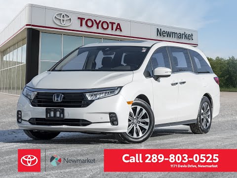 2022 Honda Odyssey EX-L Navi Auto in White for sale at Newmarket Toyota in Newmarket, ON