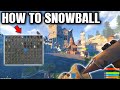 How to Snowball - Rust Console Edition