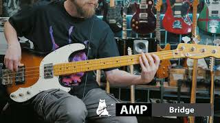Video thumbnail for Fender Modern Player Telecaster Bass Guitar Demo by Guitarcollectors