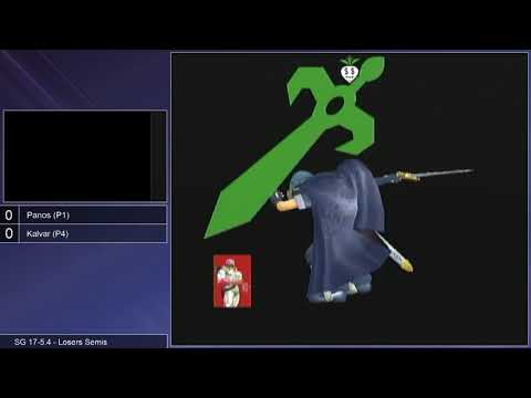 SG 17-5.4 SSBM - Panos (C. Falcon) vs. Kalvar (Marth) - Melee LSF
