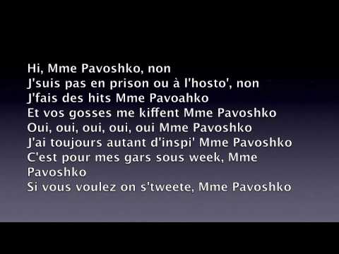 download lagu mp3 mp4 Mme Pavoshko Paroles, download lagu Mme Pavoshko Paroles gratis, unduh video klip Mme Pavoshko Paroles