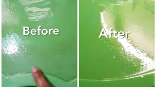 How to clean plastic chopping board at home || DIY Cleaning plastic cutter