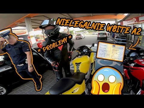 Police Reaction to Illegally Registered Motorcycles on A2 MotoVlog