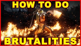 Mortal Kombat 11: How to Do Brutalities
