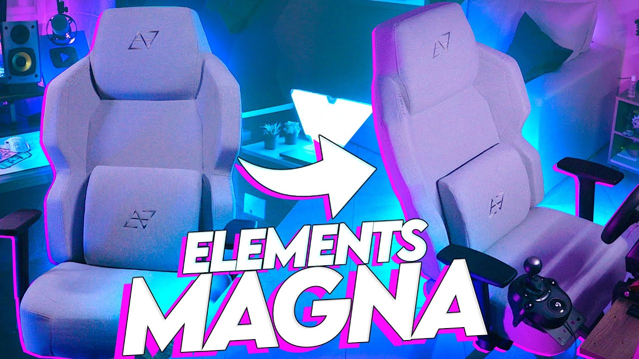 Essa é a MELHOR CADEIRA que eu já tive na MINHA VIDA! Elements Magna Silver