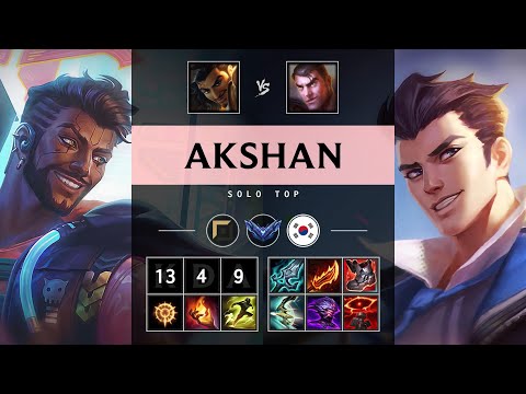 Akshan Top vs Jayce - KR Diamond Patch 25.18