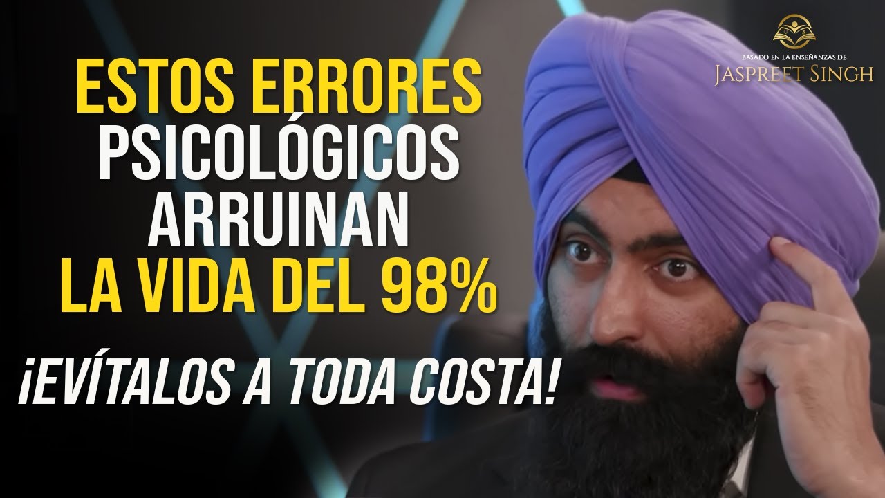 No podrás hacerte RICO SI NO APRENDES ESTO ¡3 errores psicológicos que te alejan de la abundancia!