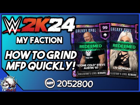 HOW TO GRIND MFP QUICKLY! WWE 2K24 MyFaction