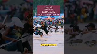 Download lagu DETIK-DETIK BOCIL PACU JALUR TERJUN KE SUNGAI BATANG KUANTAN / pacu jalur kuansing mp3