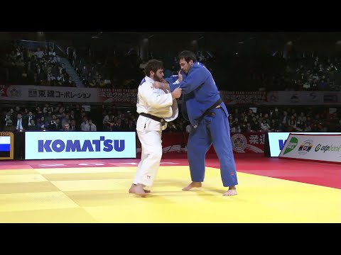 Levan Matiashvili (GEO) vs Renat Saidov (RUS) +100kg Tokyo Grand Slam 2014