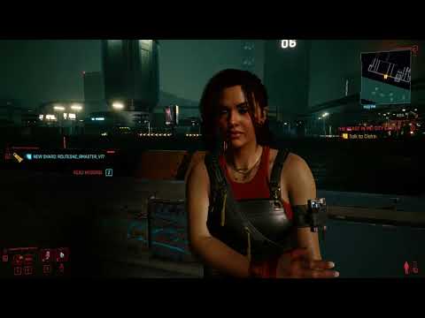 Cyberpunk 2077: Racing with Claire
