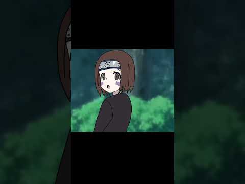 hinata putting down sakura skirt🤣